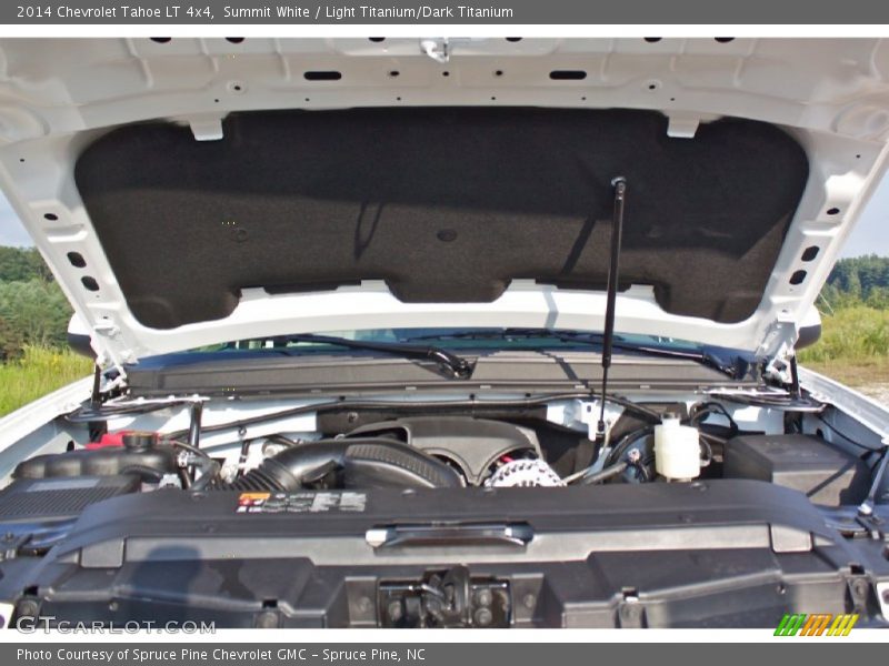 Summit White / Light Titanium/Dark Titanium 2014 Chevrolet Tahoe LT 4x4