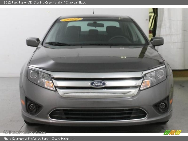 Sterling Grey Metallic / Charcoal Black 2012 Ford Fusion SE