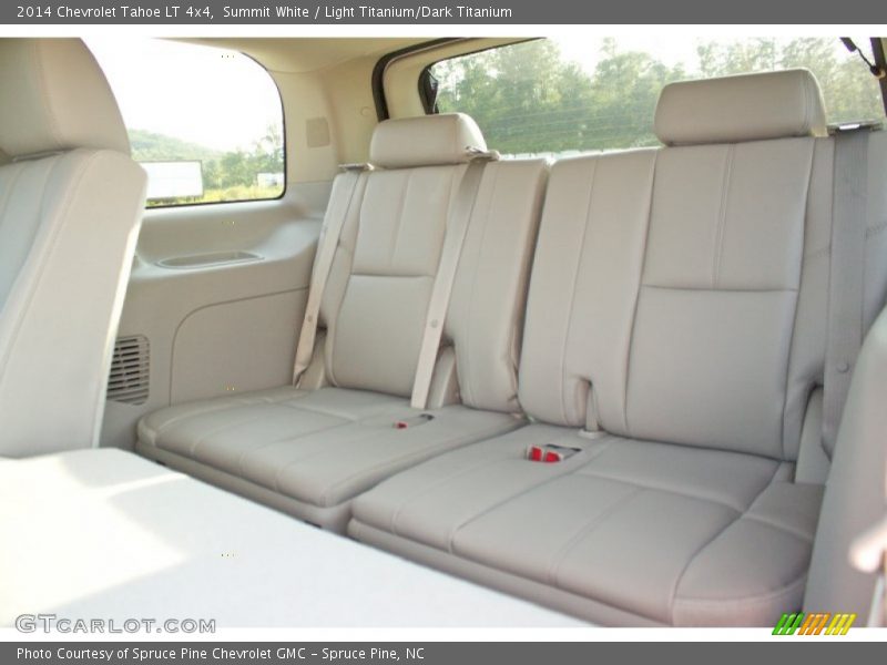 Summit White / Light Titanium/Dark Titanium 2014 Chevrolet Tahoe LT 4x4