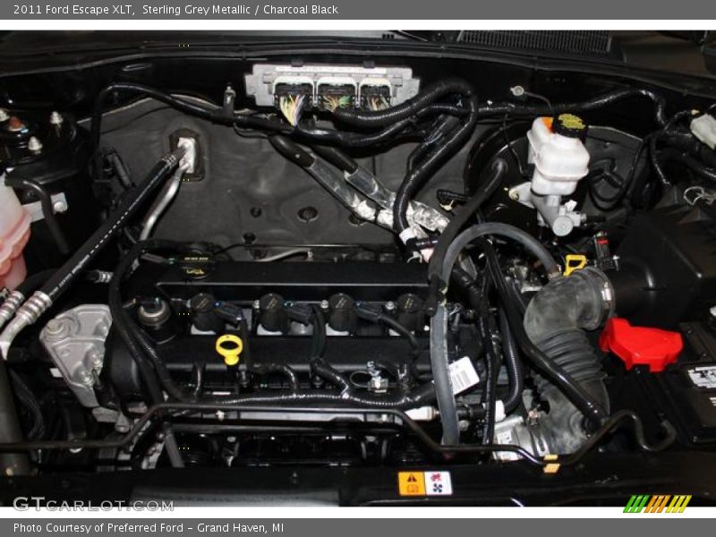Sterling Grey Metallic / Charcoal Black 2011 Ford Escape XLT