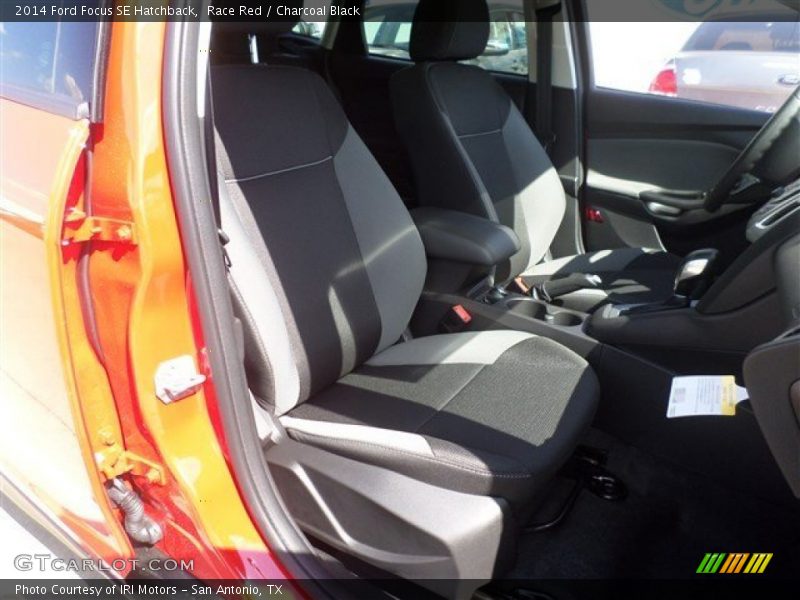 Race Red / Charcoal Black 2014 Ford Focus SE Hatchback