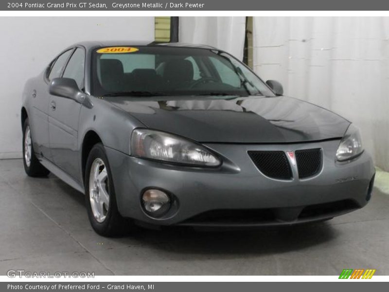 Greystone Metallic / Dark Pewter 2004 Pontiac Grand Prix GT Sedan