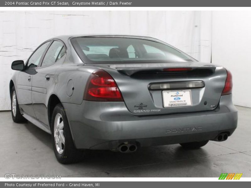 Greystone Metallic / Dark Pewter 2004 Pontiac Grand Prix GT Sedan