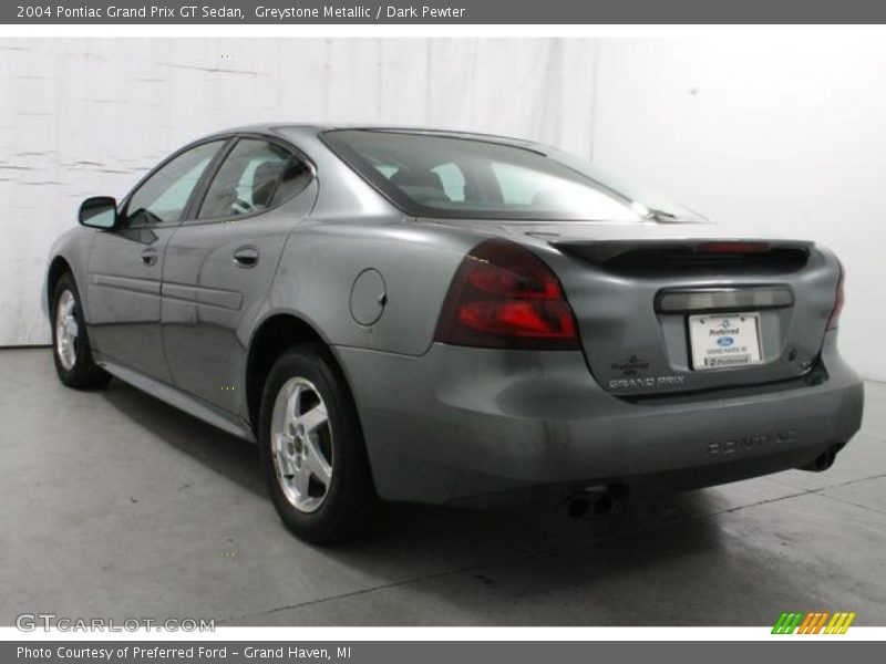 Greystone Metallic / Dark Pewter 2004 Pontiac Grand Prix GT Sedan