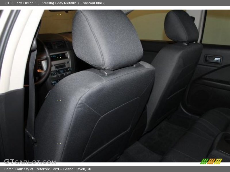 Sterling Grey Metallic / Charcoal Black 2012 Ford Fusion SE