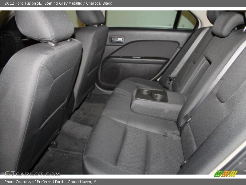 Sterling Grey Metallic / Charcoal Black 2012 Ford Fusion SE
