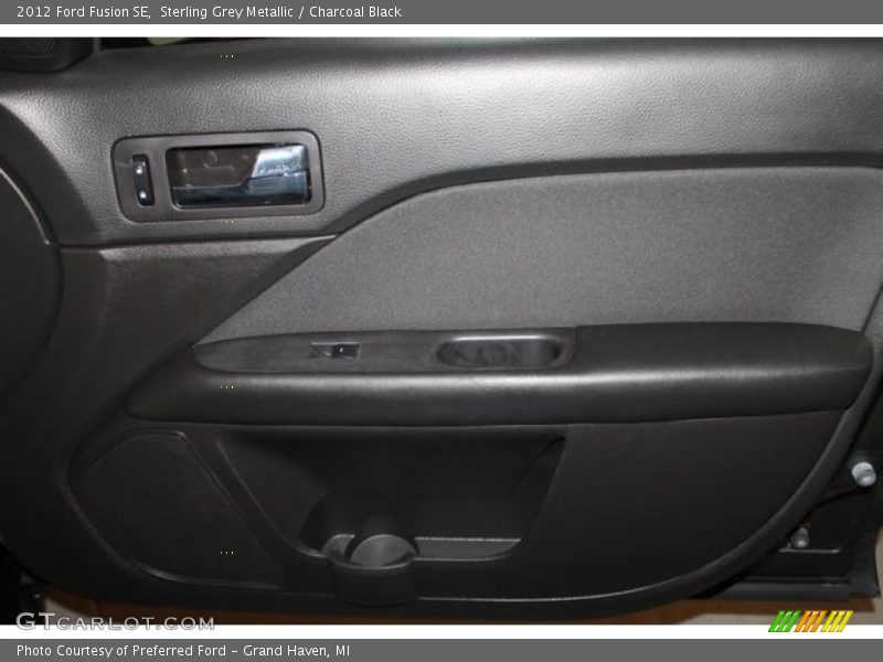 Sterling Grey Metallic / Charcoal Black 2012 Ford Fusion SE