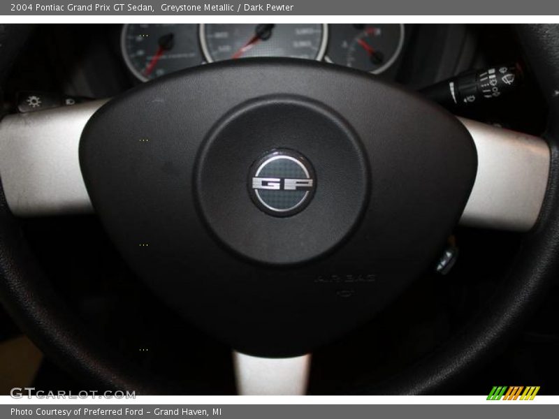 Greystone Metallic / Dark Pewter 2004 Pontiac Grand Prix GT Sedan