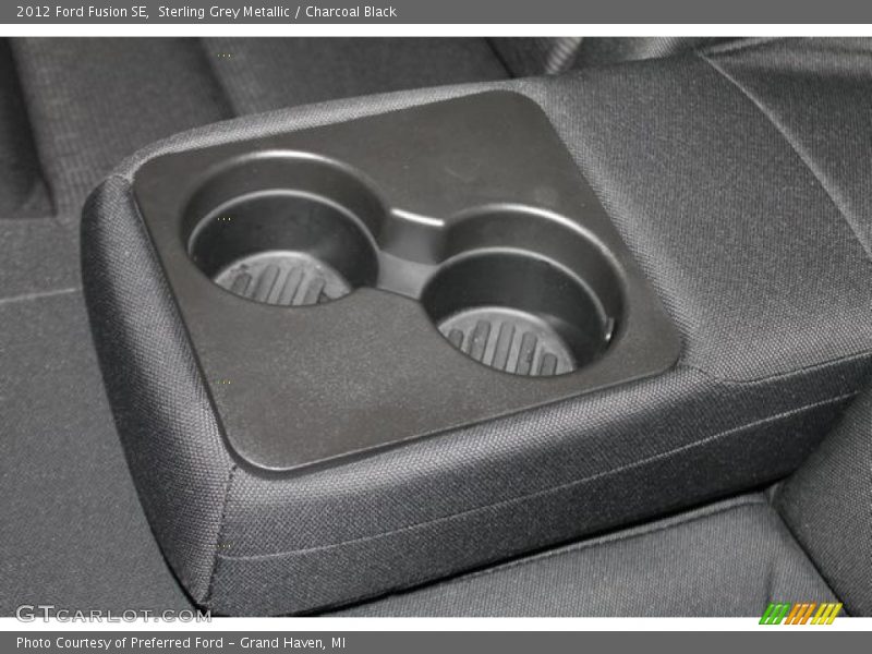 Sterling Grey Metallic / Charcoal Black 2012 Ford Fusion SE