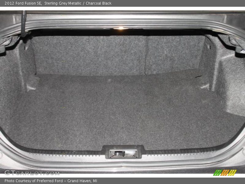 Sterling Grey Metallic / Charcoal Black 2012 Ford Fusion SE