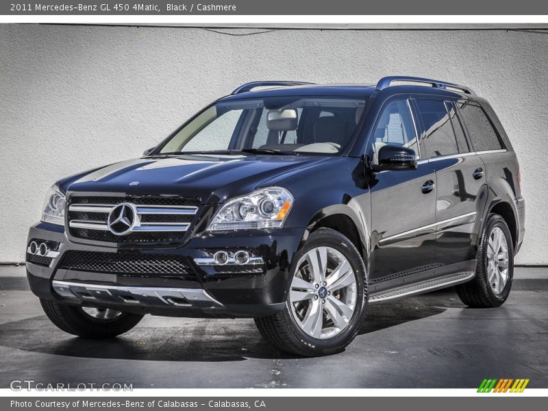 Black / Cashmere 2011 Mercedes-Benz GL 450 4Matic