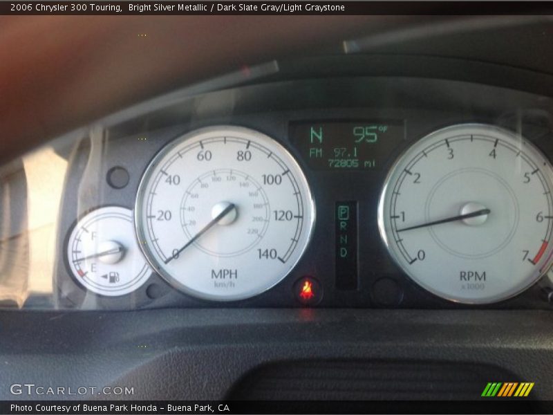 Bright Silver Metallic / Dark Slate Gray/Light Graystone 2006 Chrysler 300 Touring