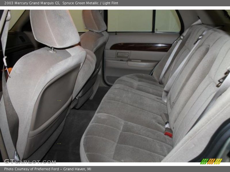 Spruce Green Metallic / Light Flint 2003 Mercury Grand Marquis GS