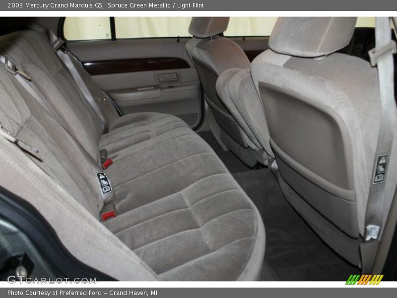 Spruce Green Metallic / Light Flint 2003 Mercury Grand Marquis GS