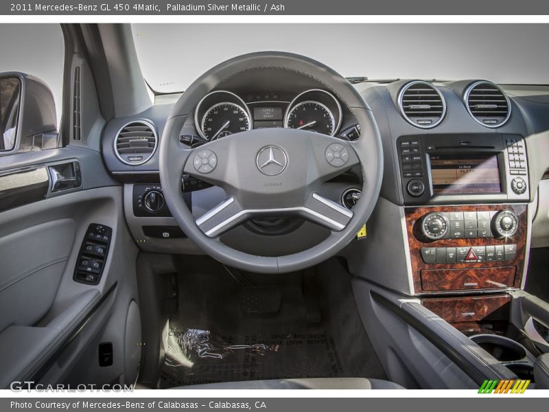 Palladium Silver Metallic / Ash 2011 Mercedes-Benz GL 450 4Matic