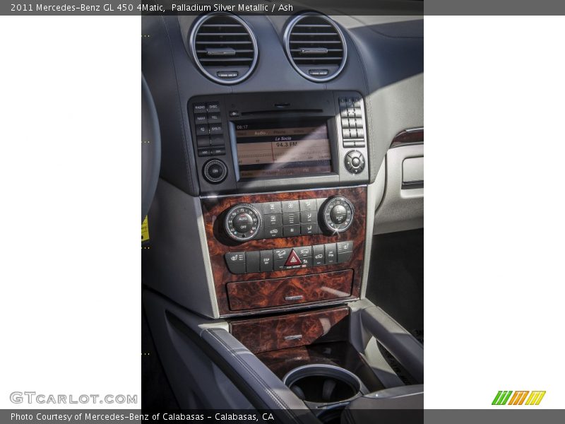 Palladium Silver Metallic / Ash 2011 Mercedes-Benz GL 450 4Matic