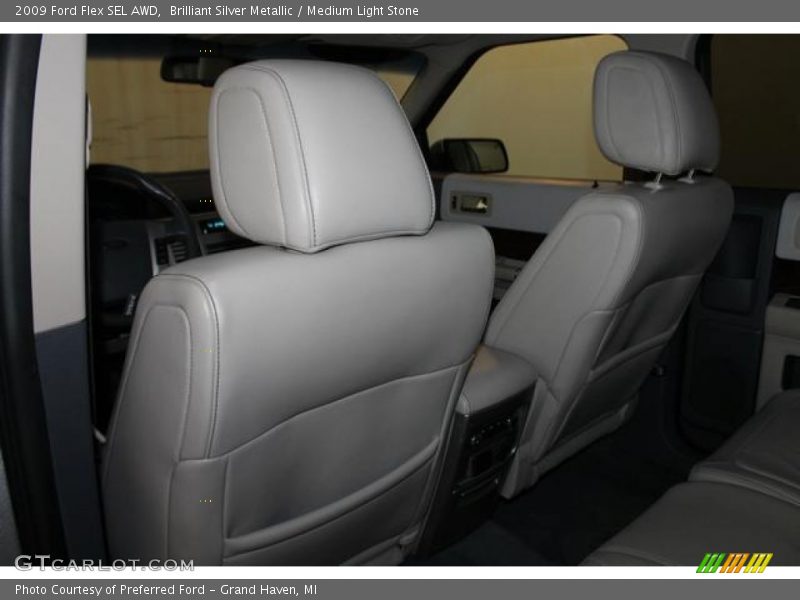 Brilliant Silver Metallic / Medium Light Stone 2009 Ford Flex SEL AWD