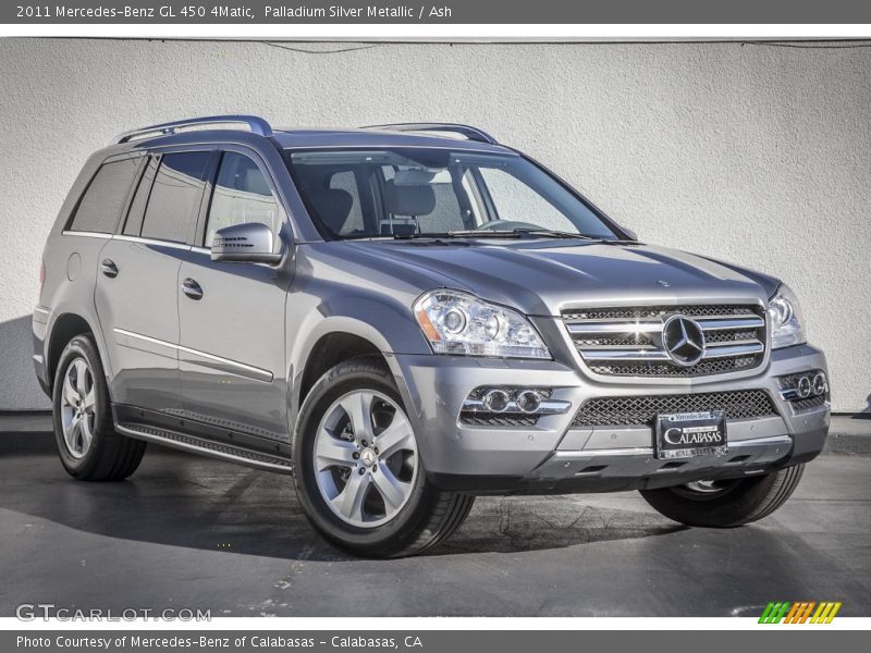 Palladium Silver Metallic / Ash 2011 Mercedes-Benz GL 450 4Matic