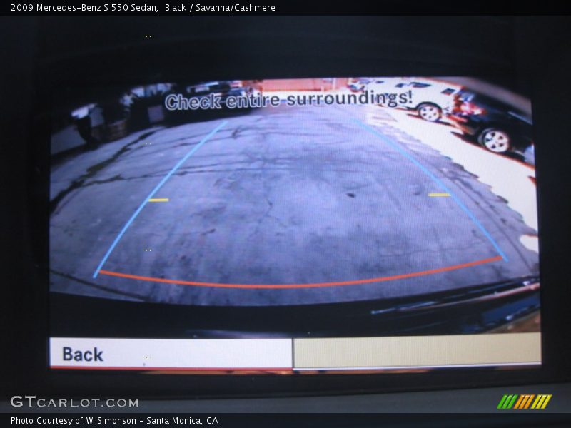 Black / Savanna/Cashmere 2009 Mercedes-Benz S 550 Sedan