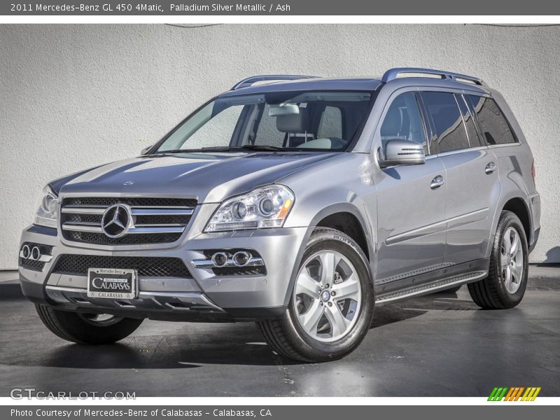 Palladium Silver Metallic / Ash 2011 Mercedes-Benz GL 450 4Matic
