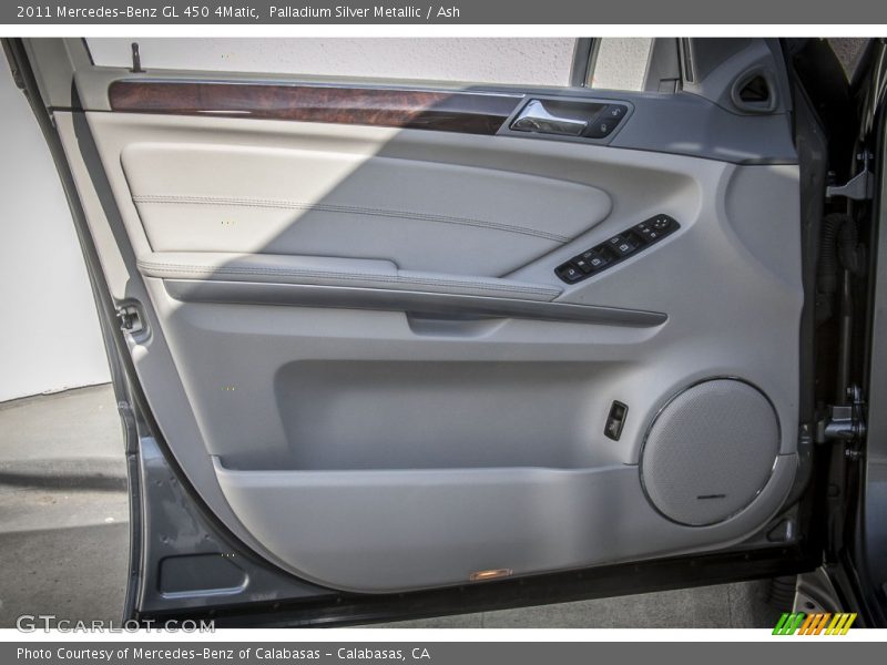 Palladium Silver Metallic / Ash 2011 Mercedes-Benz GL 450 4Matic