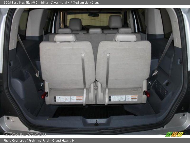 Brilliant Silver Metallic / Medium Light Stone 2009 Ford Flex SEL AWD