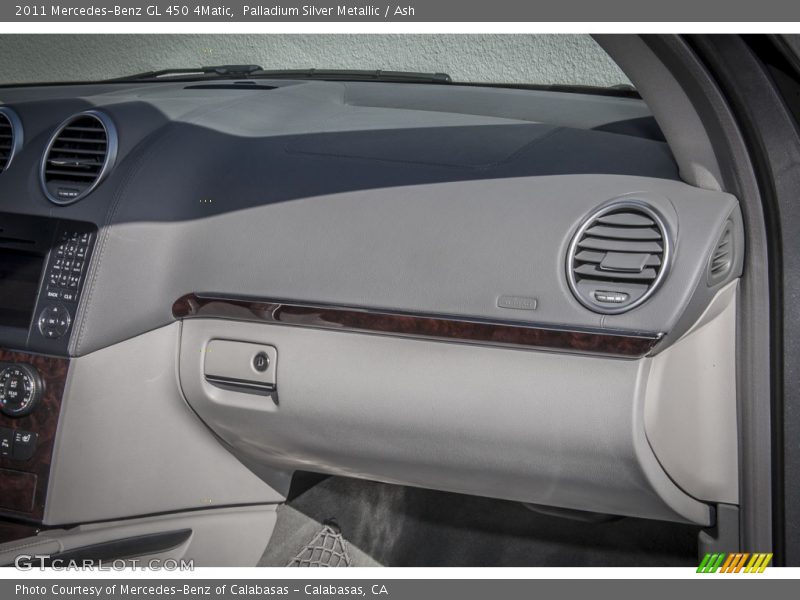 Palladium Silver Metallic / Ash 2011 Mercedes-Benz GL 450 4Matic