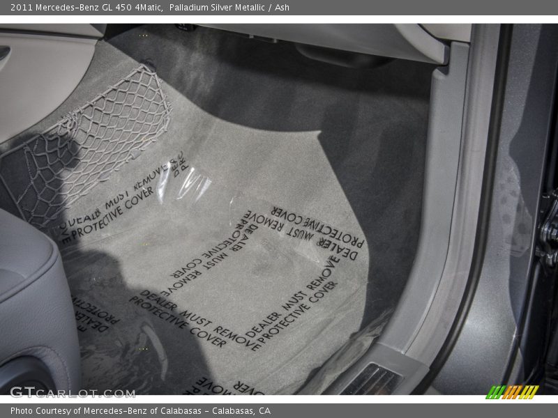 Palladium Silver Metallic / Ash 2011 Mercedes-Benz GL 450 4Matic