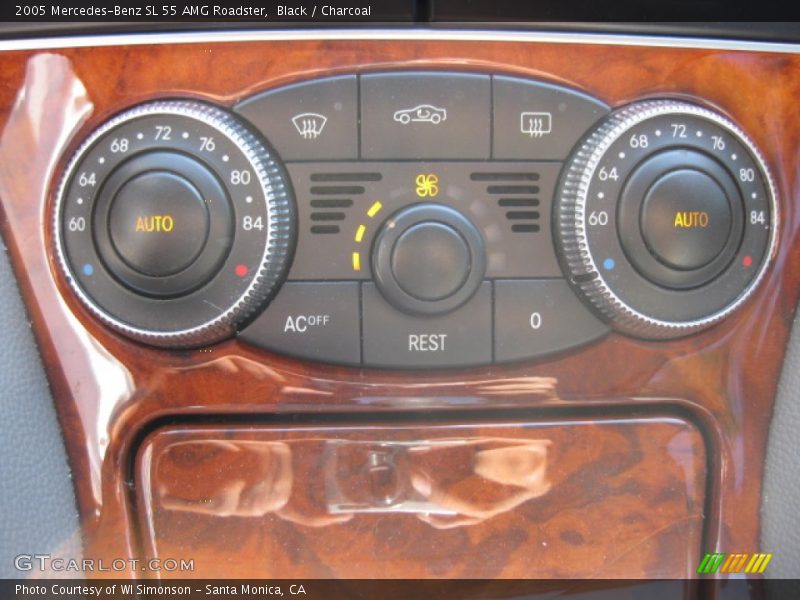 Black / Charcoal 2005 Mercedes-Benz SL 55 AMG Roadster
