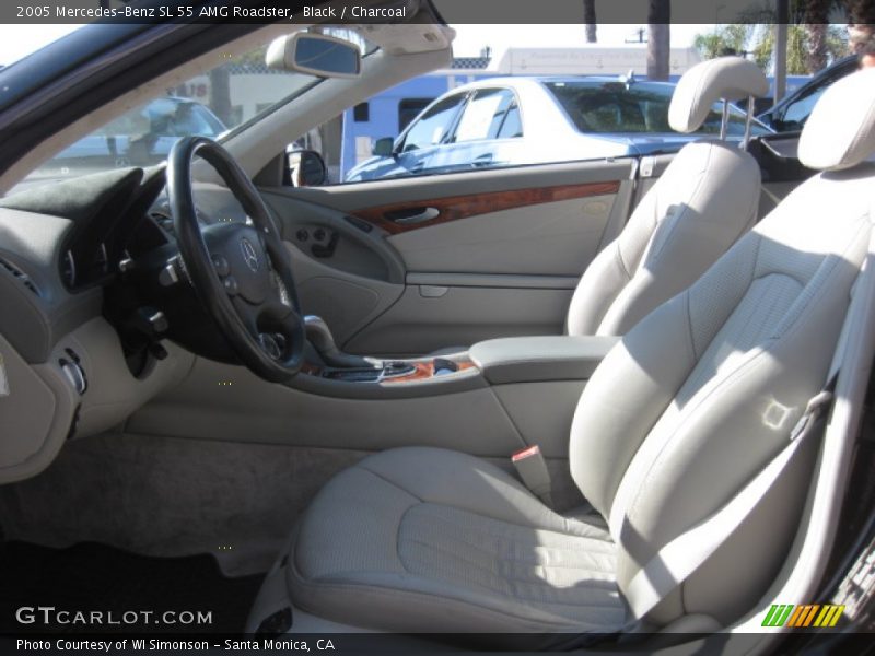 Black / Charcoal 2005 Mercedes-Benz SL 55 AMG Roadster