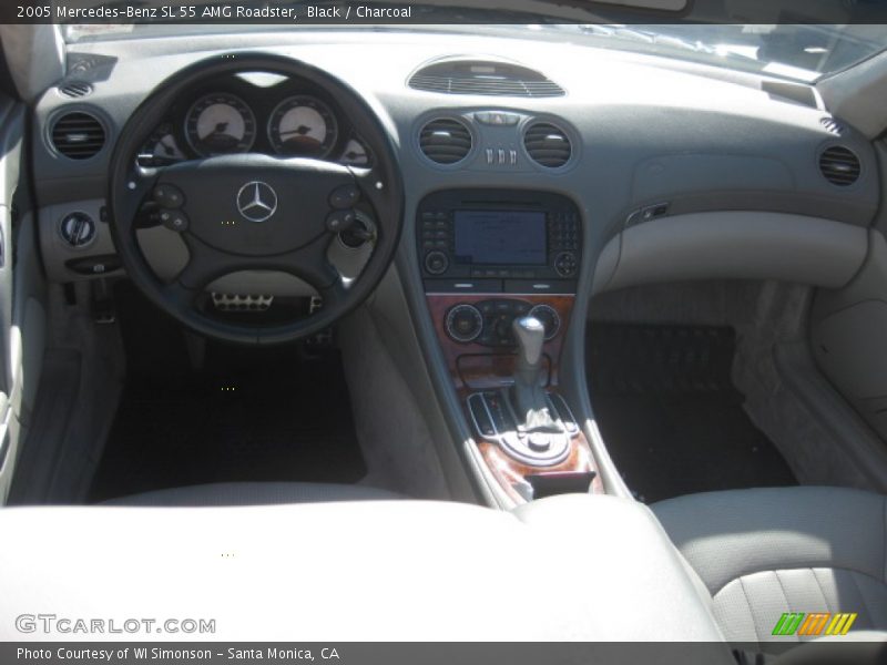 Black / Charcoal 2005 Mercedes-Benz SL 55 AMG Roadster