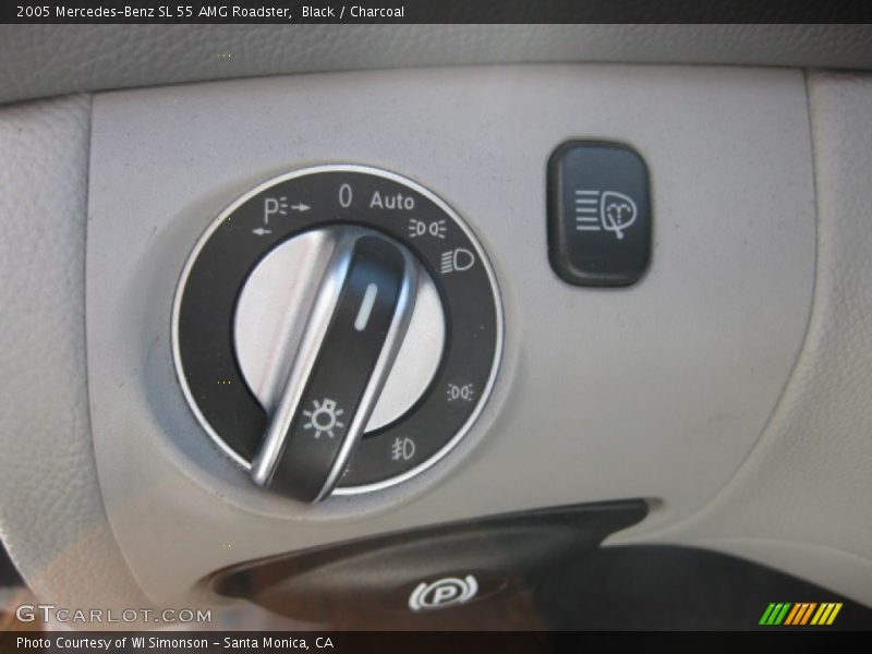 Black / Charcoal 2005 Mercedes-Benz SL 55 AMG Roadster
