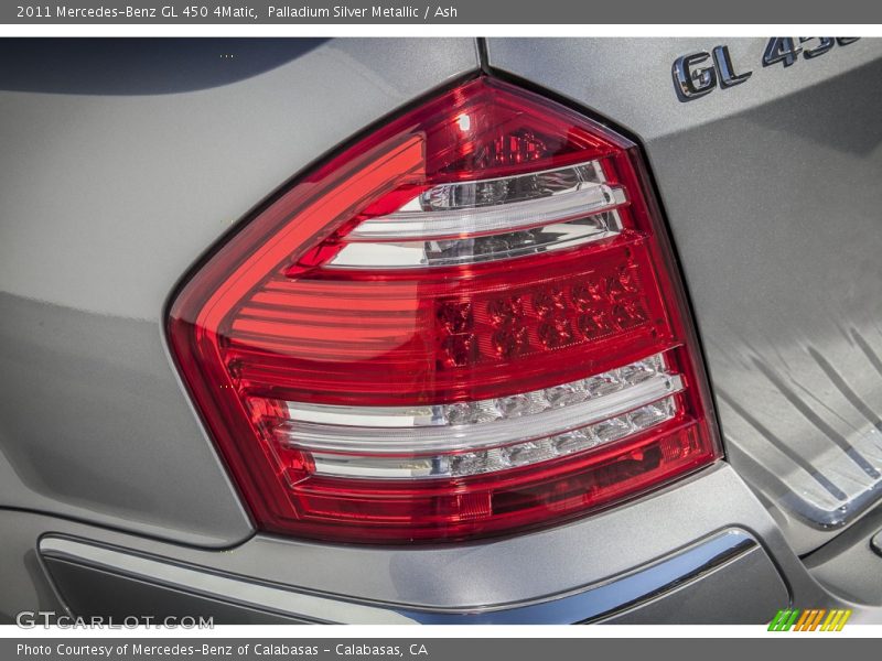 Palladium Silver Metallic / Ash 2011 Mercedes-Benz GL 450 4Matic