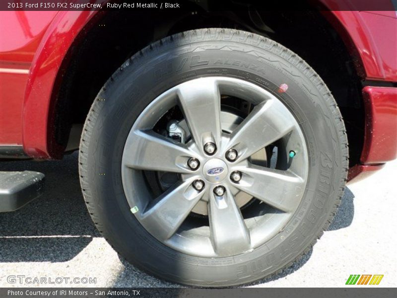 Ruby Red Metallic / Black 2013 Ford F150 FX2 SuperCrew