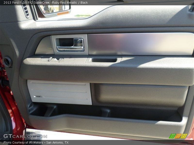 Ruby Red Metallic / Black 2013 Ford F150 FX2 SuperCrew