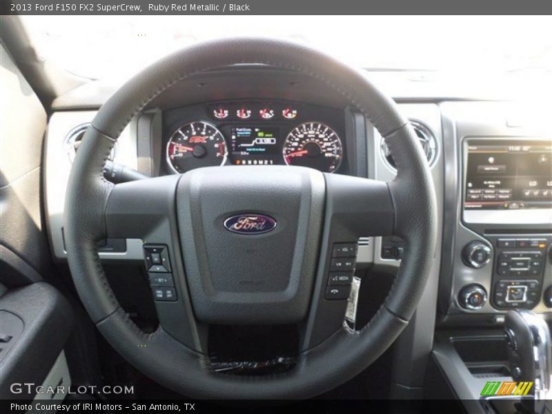 Ruby Red Metallic / Black 2013 Ford F150 FX2 SuperCrew