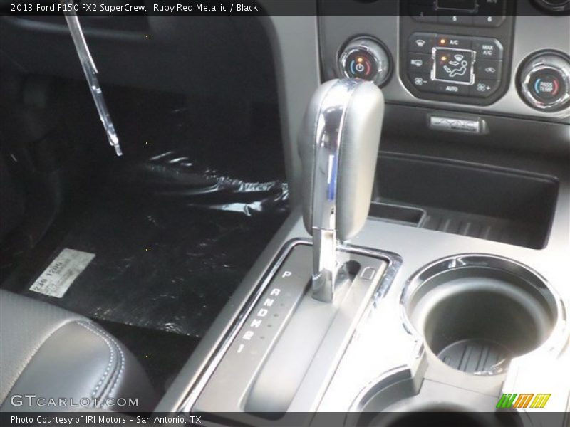 Ruby Red Metallic / Black 2013 Ford F150 FX2 SuperCrew