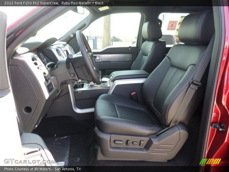 Ruby Red Metallic / Black 2013 Ford F150 FX2 SuperCrew