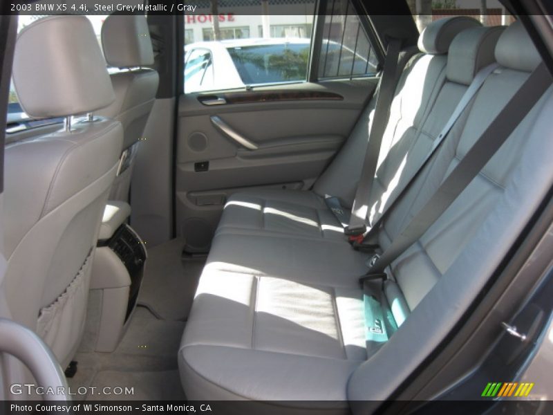 Steel Grey Metallic / Gray 2003 BMW X5 4.4i