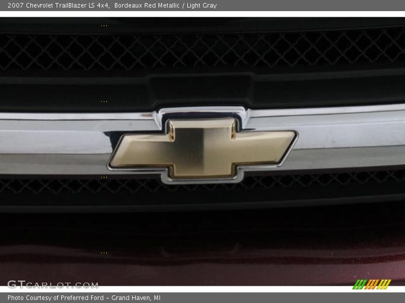 Bordeaux Red Metallic / Light Gray 2007 Chevrolet TrailBlazer LS 4x4