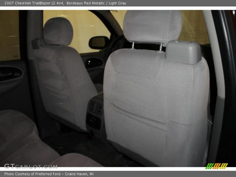 Bordeaux Red Metallic / Light Gray 2007 Chevrolet TrailBlazer LS 4x4
