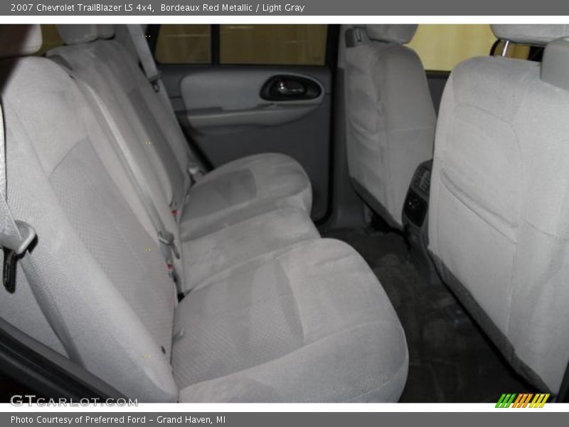 Bordeaux Red Metallic / Light Gray 2007 Chevrolet TrailBlazer LS 4x4