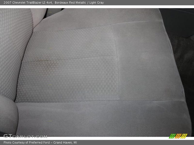 Bordeaux Red Metallic / Light Gray 2007 Chevrolet TrailBlazer LS 4x4