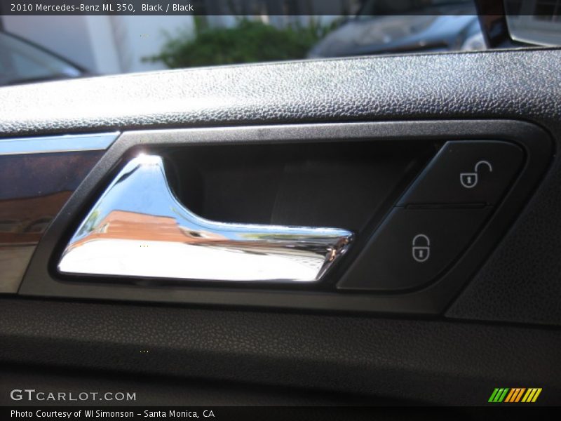 Black / Black 2010 Mercedes-Benz ML 350