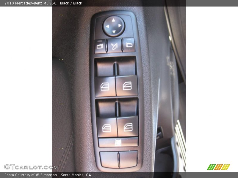 Black / Black 2010 Mercedes-Benz ML 350