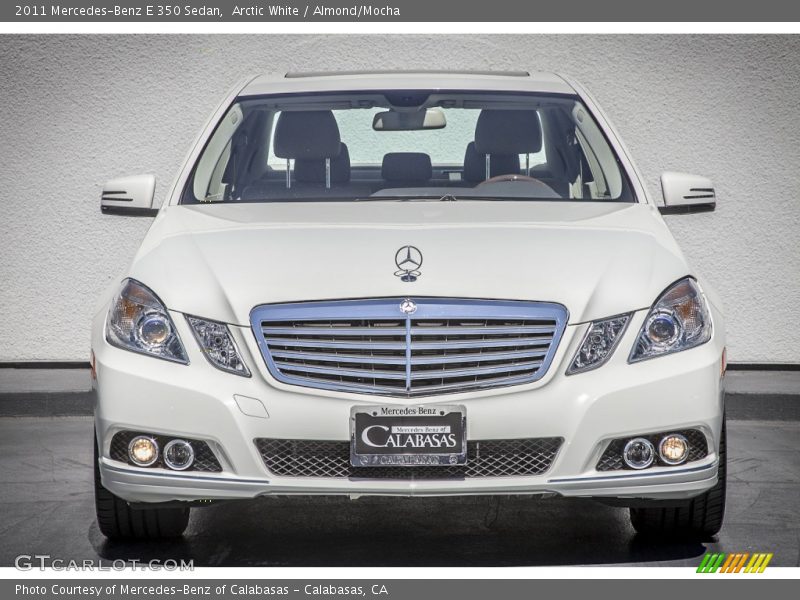 Arctic White / Almond/Mocha 2011 Mercedes-Benz E 350 Sedan