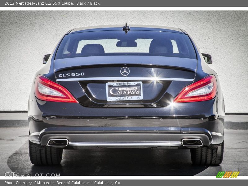 Black / Black 2013 Mercedes-Benz CLS 550 Coupe