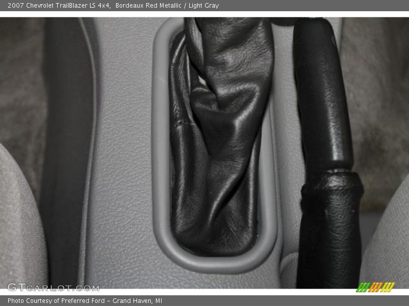 Bordeaux Red Metallic / Light Gray 2007 Chevrolet TrailBlazer LS 4x4