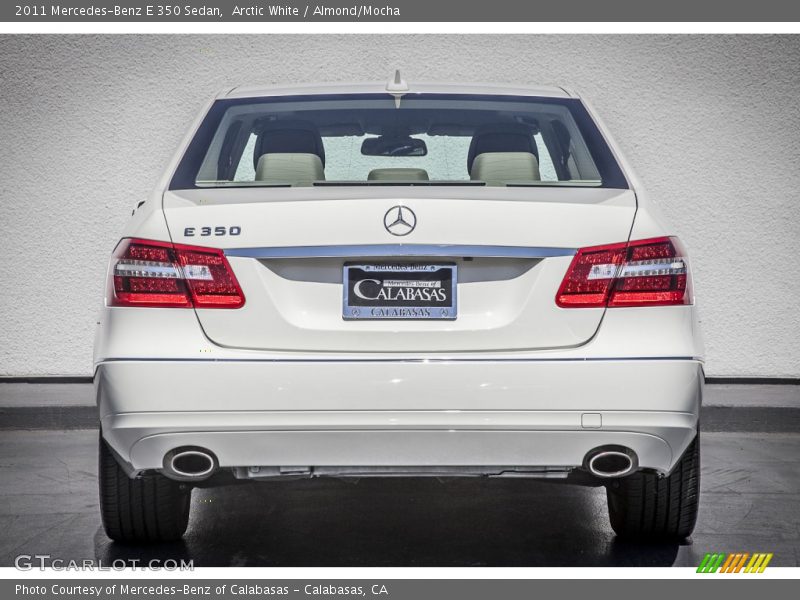 Arctic White / Almond/Mocha 2011 Mercedes-Benz E 350 Sedan