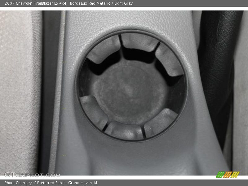Bordeaux Red Metallic / Light Gray 2007 Chevrolet TrailBlazer LS 4x4